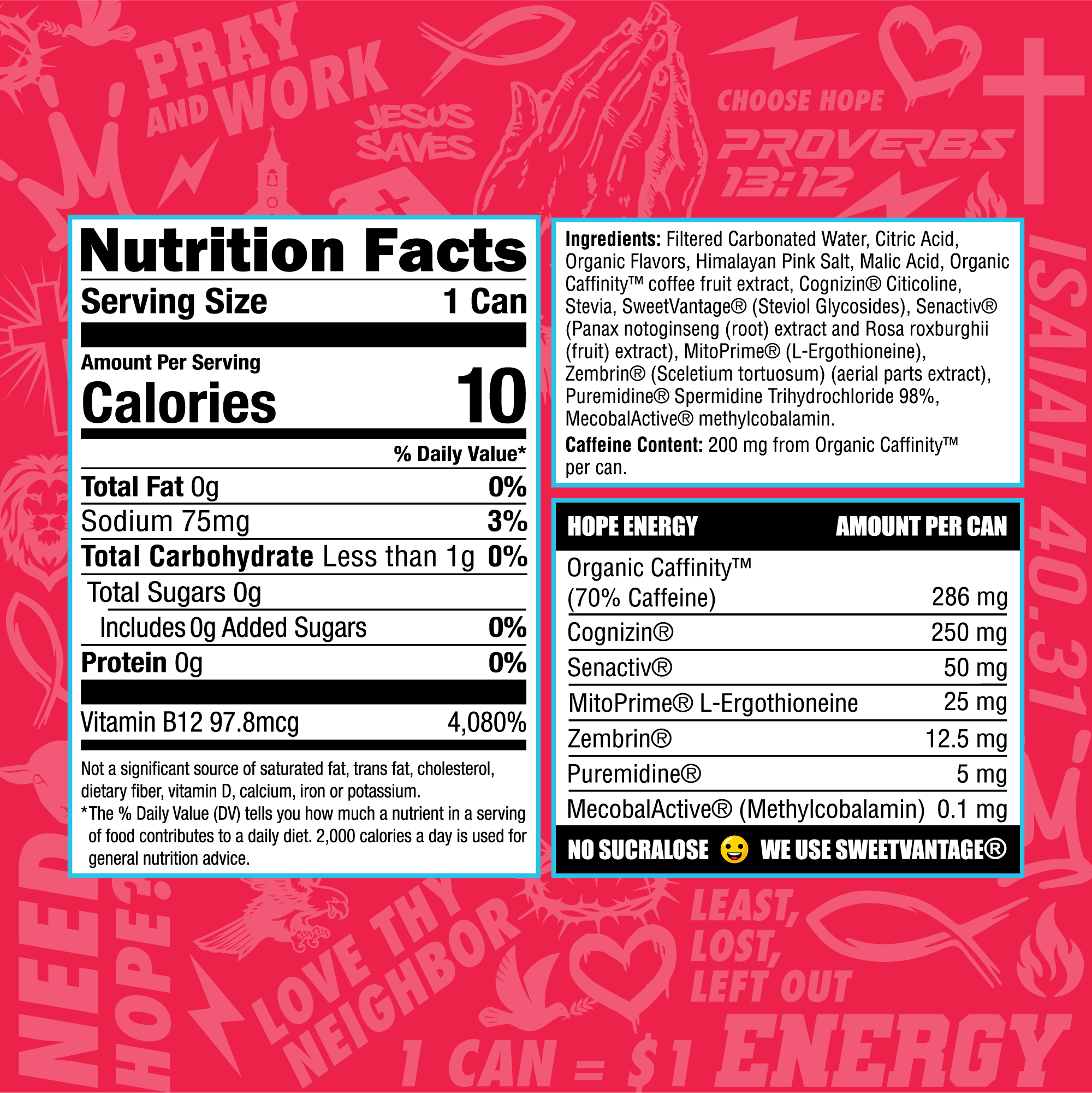 Hope Energy 12-Pack