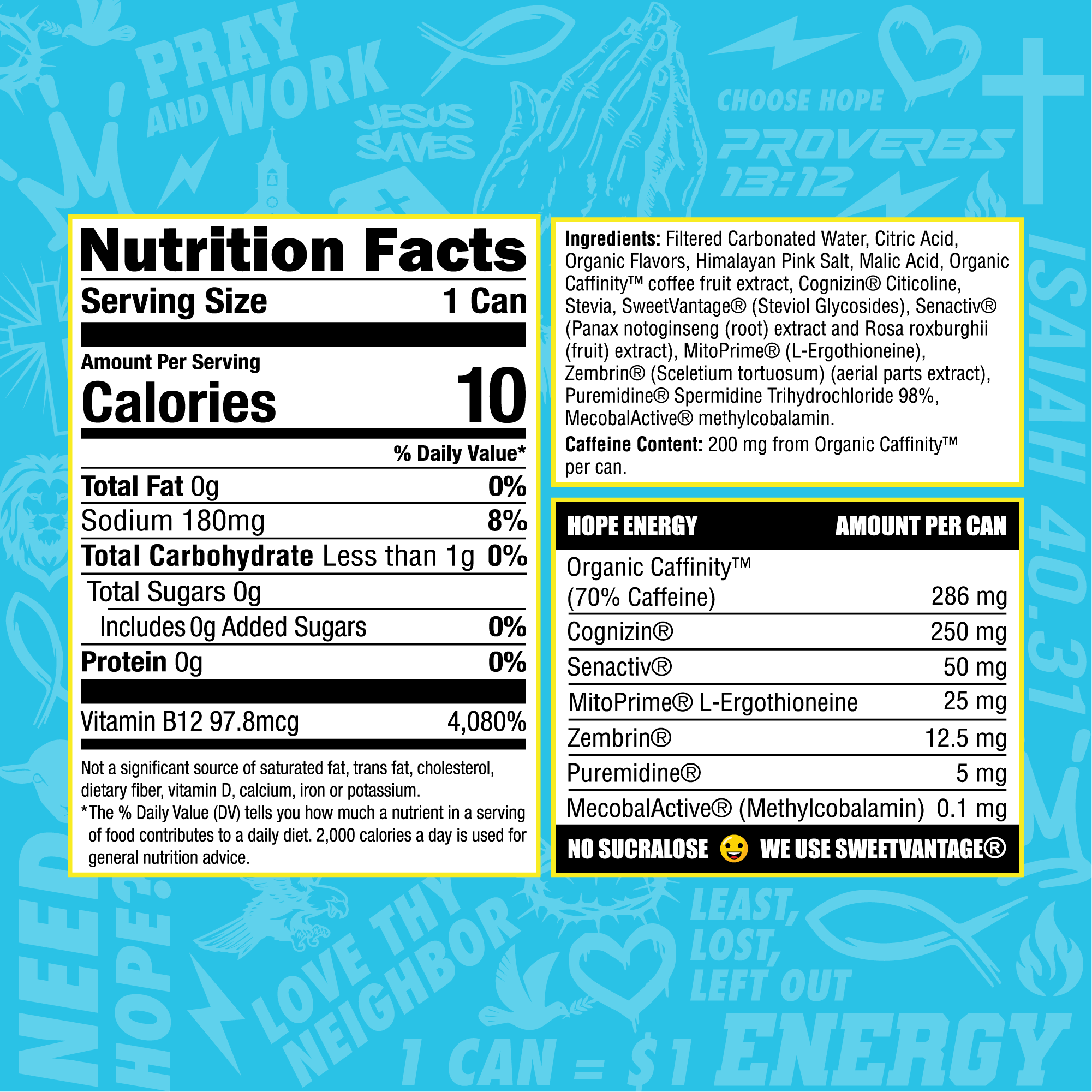 Hope Energy 12-Pack